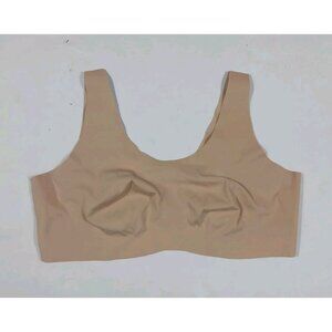 Knix LuxeLift Bra Size XXXXL 44 A B C  Tan Wireless Pullover